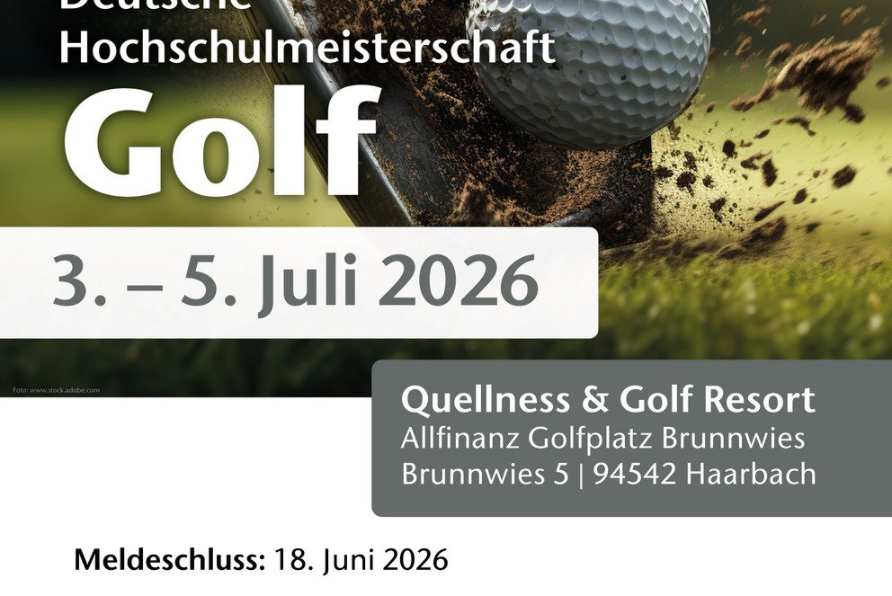Plakat DHM Golf