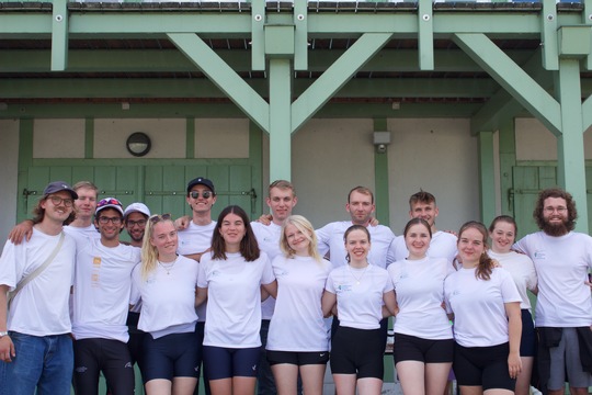 Das Ruderteam der Universität Passau; Foto: privat