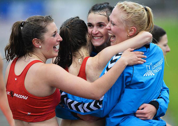 4 x 400 m Staffel